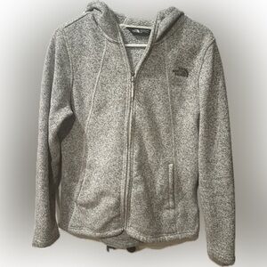 The North Face Heathered Gray Fleece Jacket